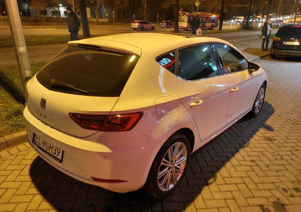 Seat Leon cena 70050 przebieg: 61700, rok produkcji 2019 z Łódź małe 562